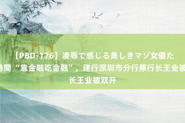 【PBD-176】凌辱で感じる美しきマゾ女優たち8時間 “靠金融吃金融”，建行深圳市分行原行长王业被双开