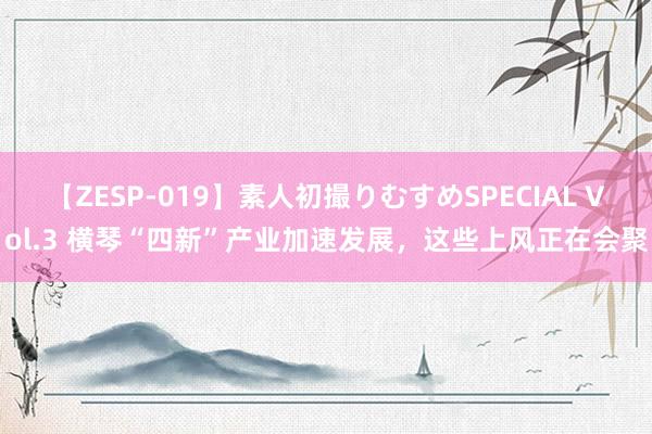 【ZESP-019】素人初撮りむすめSPECIAL Vol.3 横琴“四新”产业加速发展，这些上风正在会聚