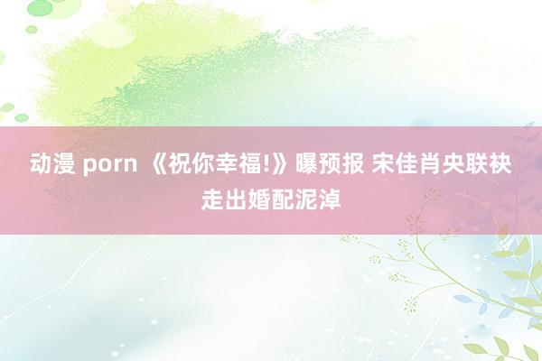 动漫 porn 《祝你幸福!》曝预报 宋佳肖央联袂走出婚配泥淖